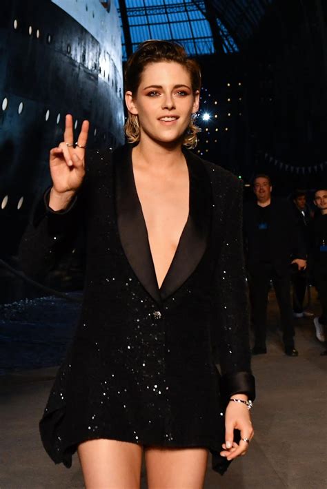 kristen stewart chanel cruise|Kristen Stewart in a suit.